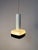 Black and White Pendant Lamp by Bent Karlby for Schrøder-Kemi, 1970s For Sale - Image 11 of 11