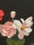 Traditional Camellias, Maybe???? Impressionist Oil Painting For Sale - Image 3 of 5