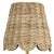 Worlds Away Matthew Izzo Home Hallie Rechargeable Rattan Shade and Brass Table Lamp For Sale - Image 4 of 6
