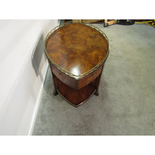 Wood Theodore Alexander Burl Wood Coffee Table Inspired by the 2nd Earl Spencer, Appointed 1st Lord of the Admiralty in 1795. For Sale - Image 7 of 14