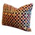 Retangular Lee Jofa Checkerboard Cut Velvet Throw Pillow For Sale