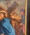 Black 18th Century French Oil on Canvas Painting "Fourth Station of the Cross" For Sale - Image 8 of 10