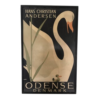 Original 'Swan' Poster Hans Christian Andersen For Sale