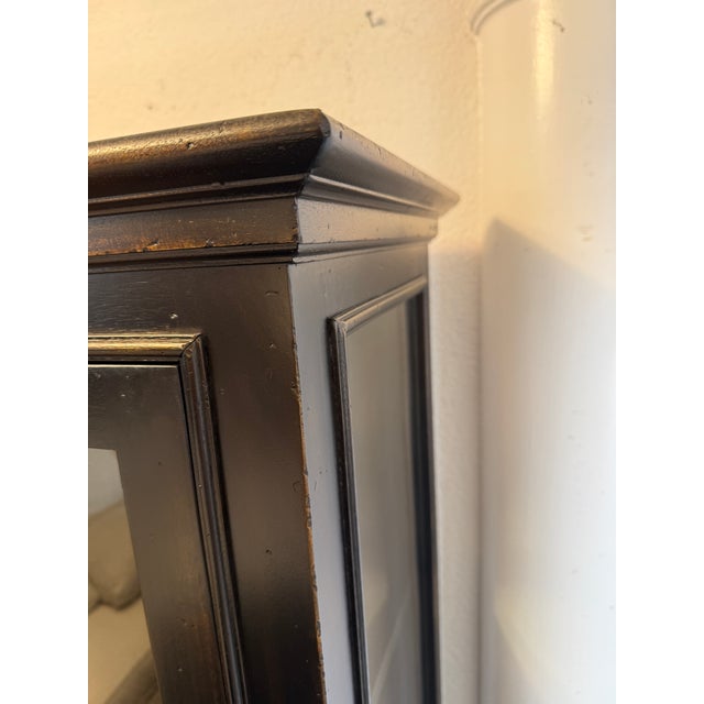 2010s Restoration Hardware French Empire Cabinet For Sale - Image 5 of 12