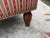 Wood Vintage English Style Upholstered Ottomans With Spiral Turned Legs by O. Henry House, a Pair For Sale - Image 7 of 12