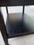 Farmhouse Late 20th Century Black Wood Tray Top Coffee Table With Lower Storage Shelf For Sale - Image 3 of 6