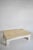 Rectangular travertine coffee table, 1970s. Height: 40 cm - 15.75 in Length: 150 cm - 59.06 in Width: 90 cm - 35.43 in