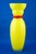 20th Century Large Yellow Glass Vase by Periev R. Pint, Barovier and Toso Collection, Czechoslovakia, 1980s For Sale - Image 4 of 18