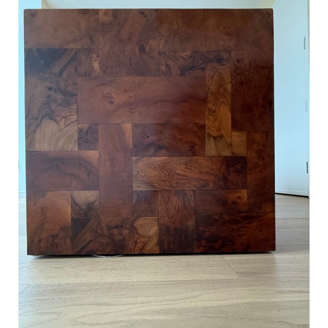 Mid-Century Modern Mid 20th Century Paul Evans Patchwork L-Desk For Sale - Image 3 of 11