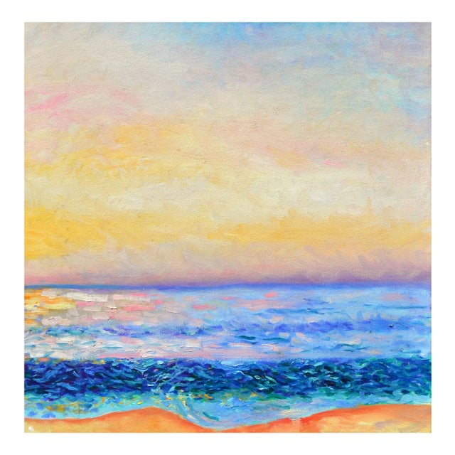 Early 21st Century Northern California Vibrant Ocean Sunset For Sale - Image 5 of 5