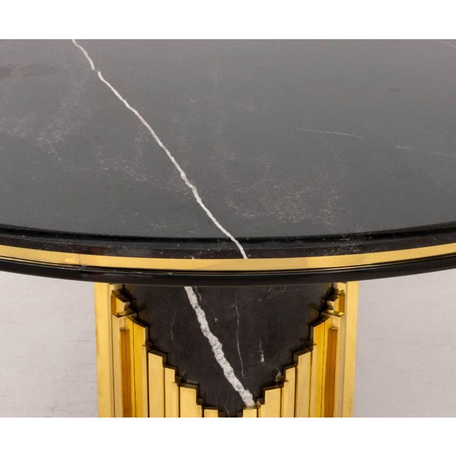 Early 21st Century Luxxu "Littus" Black Marble Dining Table For Sale - Image 5 of 8