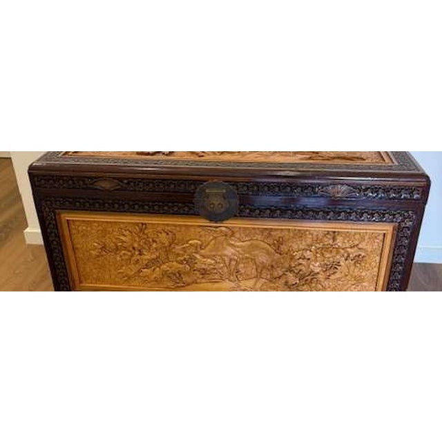 Wood Oriental Ark For Sale - Image 7 of 8