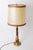 Large Hollywood Regency Leather and Brass Table Lamp, 1960s For Sale - Image 15 of 18