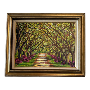 Azalea Trail Oil Painting by Jill Pavlas