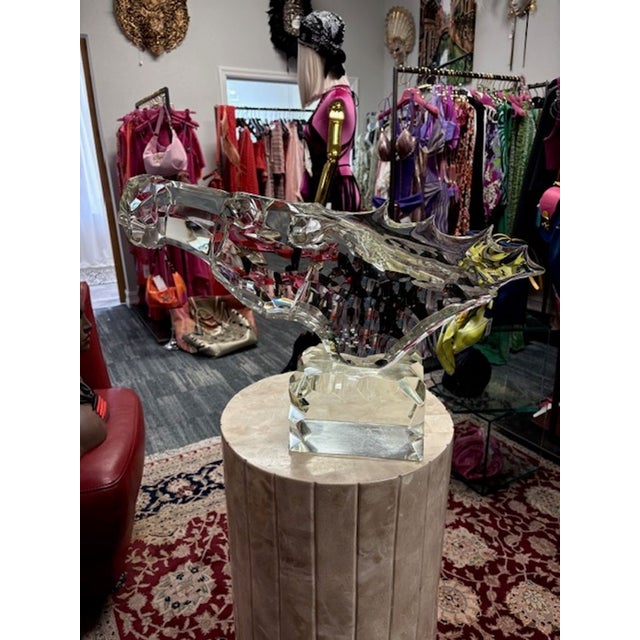 Amazing Murano Glass Horse Head by Pino Signoretto For Sale - Image 10 of 14