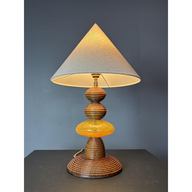 Mid-Century Modern Adjustable Table Lamp with Glass Sphere, 1970s For Sale - Image 15 of 18