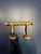 Set of 20 Sherle Wagner Garland 6" Bar Pulls. Burnished Gold Finish.