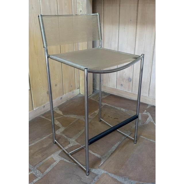 Giandomenico Belotti Spaghetti Bar Stools, Giandomenico Belotti. For Sale - Image 4 of 10