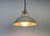 Vintage Industrial Beige Painted Ceiling Lamp For Sale - Image 9 of 17
