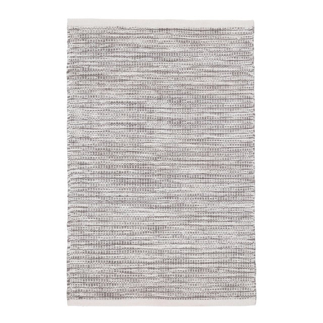 Dash & Albert by Annie Selke Tideline Grey Indoor/Outdoor Rug, 8' 6" x 11' 6" For Sale