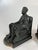 Early 20th Century Bookends VTG Nuart Abraham Lincoln in Throne Chair Bronzed Finish. Art Metal Co. 1924 For Sale - Image 5 of 7