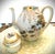 Japanese Antique Porcelain Japanese Scenic Kutani Three Piece Tea Service For Sale - Image 3 of 16