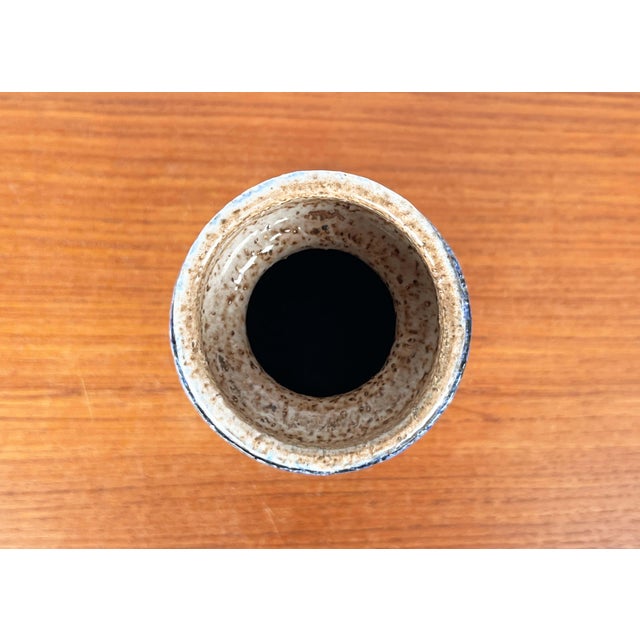 Mid-Century Modern Danish Studio Pottery Vase, 1960s For Sale - Image 12 of 14