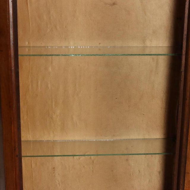 Walnut Display Cases, Set of 2 For Sale - Image 3 of 7