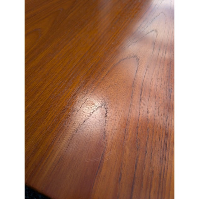 Vintage Danish Modern Niels Bach Teak Elevator Coffee Dining Table Made in Denmark For Sale - Image 12 of 12
