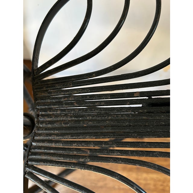 1940s A Sculptural Pair of Art Deco / Mid-Century Modern Plant Stands, Attributed to Salterini For Sale - Image 5 of 6