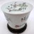 Republic Chinese Famille Rose Porcelain Covered Jar, with Calligraphy & Figures For Sale - Image 10 of 12