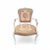 An elegant reflection of classic Parisian refinement, this exceptional fauteuil captures the enduring charm of French...