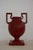 Vintage 1980's Red Fitz & Floyd Grecian Style Vessel Beautiful lightweight and the perfect red accent for any room Made in...
