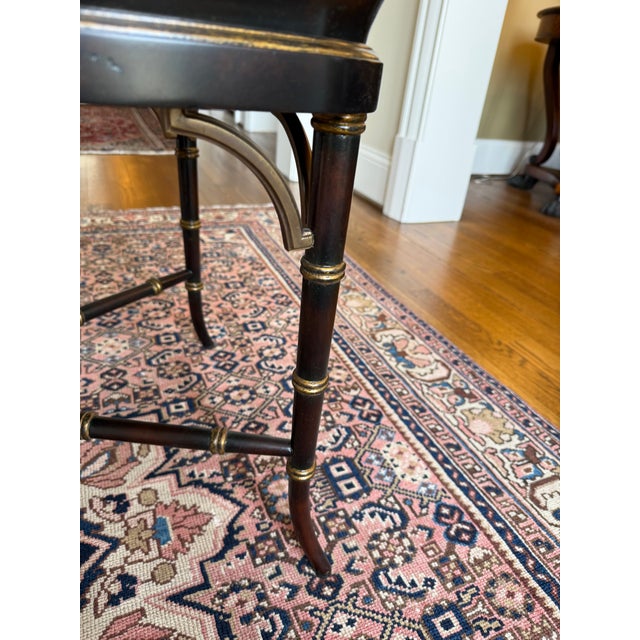 Chinoiserie Wooden Tray Coffee Table With Chinoiserie Detailing by Theodore Alexander For Sale - Image 3 of 7