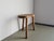 This superb rustic tripod stool in solid wood perfectly embodies the authentic charm of French folk art and the Brutalist...