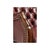 Tufted Red Leather Swivel Office Chair For Sale - Image 9 of 10