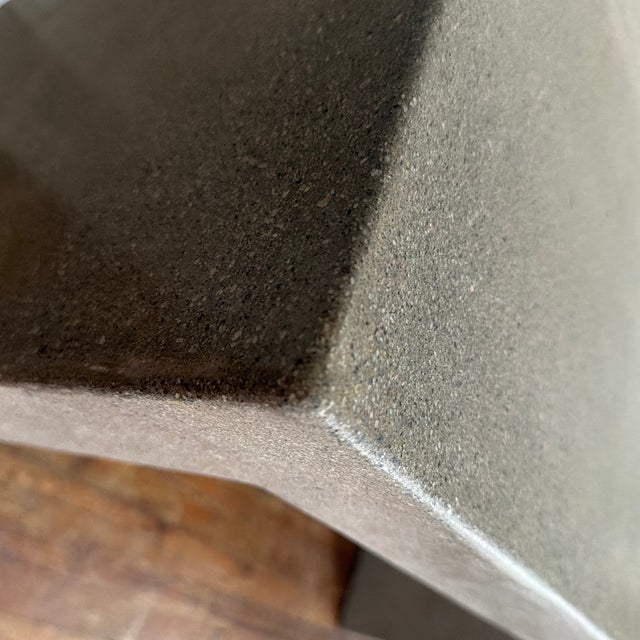 Cb2 Concrete Parsons Waterfall Console For Sale - Image 12 of 12