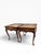 French Provincial 1960s Pair of Baker Furniture French Provincial Burl Walnut Side Tables For Sale - Image 3 of 12