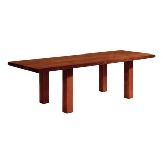 Presente Dining Table in Walnut Wood by Moanne For Sale