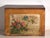 Wood Chinese Trunk with Painted Panel in Elm, 1900 For Sale - Image 7 of 14