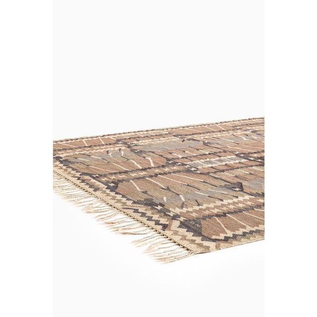 Strålblomman Grå Rug by Barbro Nilsson, 1952 For Sale - Image 4 of 9