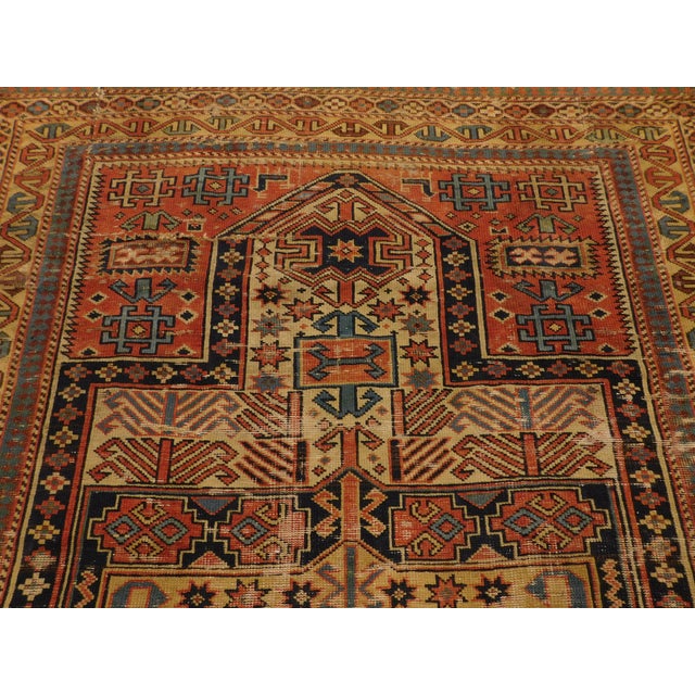 Antique Caucasian Prayer Rug Chairish