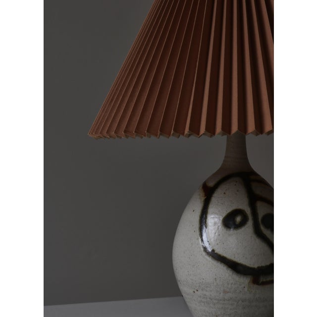Scandinavian Modern Table Lamp from AP Stoneware, Bornholm, Denmark, 1970s For Sale - Image 14 of 15