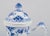 1960s Blue Fluted Half Lace Coffee Pot in Porcelain from Royal Copenhagen, 1960s For Sale - Image 5 of 10