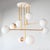 Large Alabaster and Brass Pendant Light, 1960s For Sale - Image 12 of 12