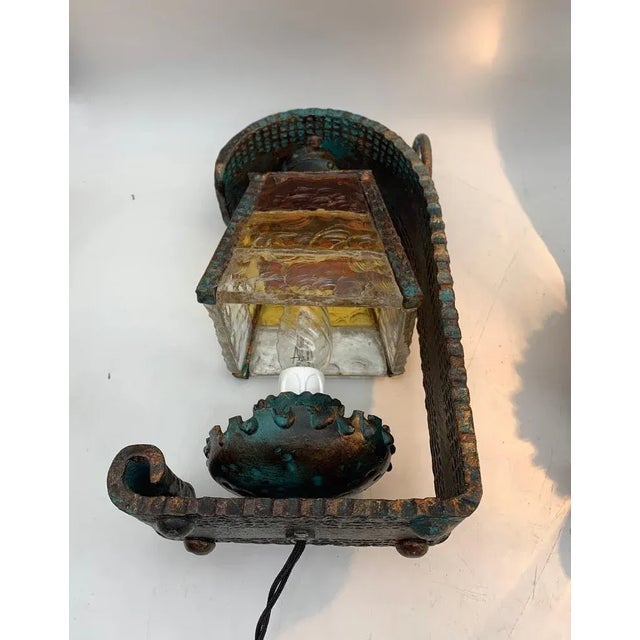 Longobard Murano Glass Table Lamps, 1960s, Set of 2 For Sale - Image 3 of 6