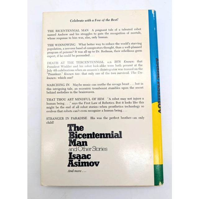 1970s First Edition: The Bicentennial Man & Other Stories by Isaac Asimov For Sale - Image 10 of 12