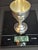 Vintage Israeli Sterling Silver Kiddush Cup Grape Cluster Goblet Gold Wash 114g For Sale - Image 15 of 15