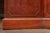 Mid 20th Century Georgian Revival Cherry Breakfront Sideboard Buffet With Glass Top For Sale - Image 9 of 12