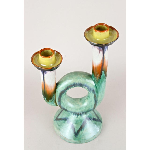 Mid-Century Ceramic Candleholder, Austria, 1950s For Sale - Image 17 of 18